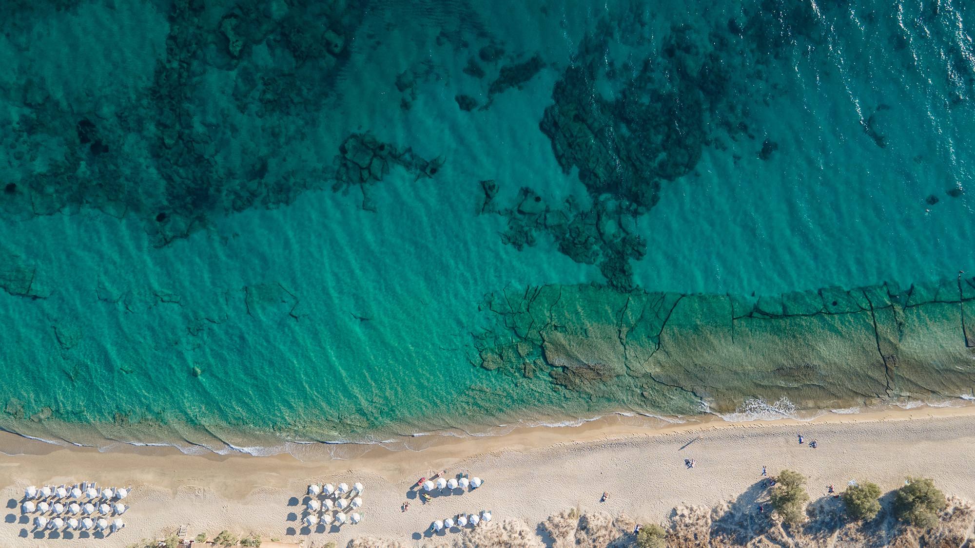 Plaka Beach Naxos Greece